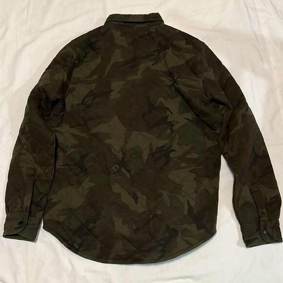 American Eagle Outfitters Camo Quilted Shirt Jacket Men's M - Picture 7 of 7